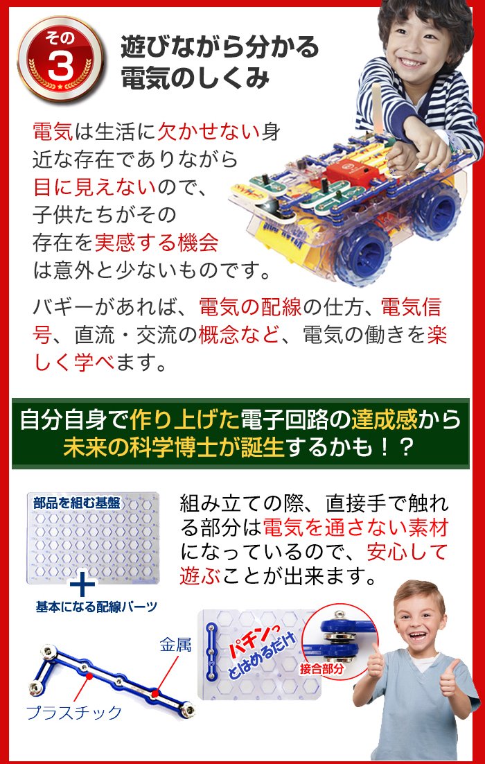 電脳サーキット バギーの特長3